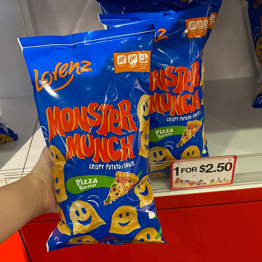 Lorenz Monster Munch Crispy Potato-Snack Pizza 75g