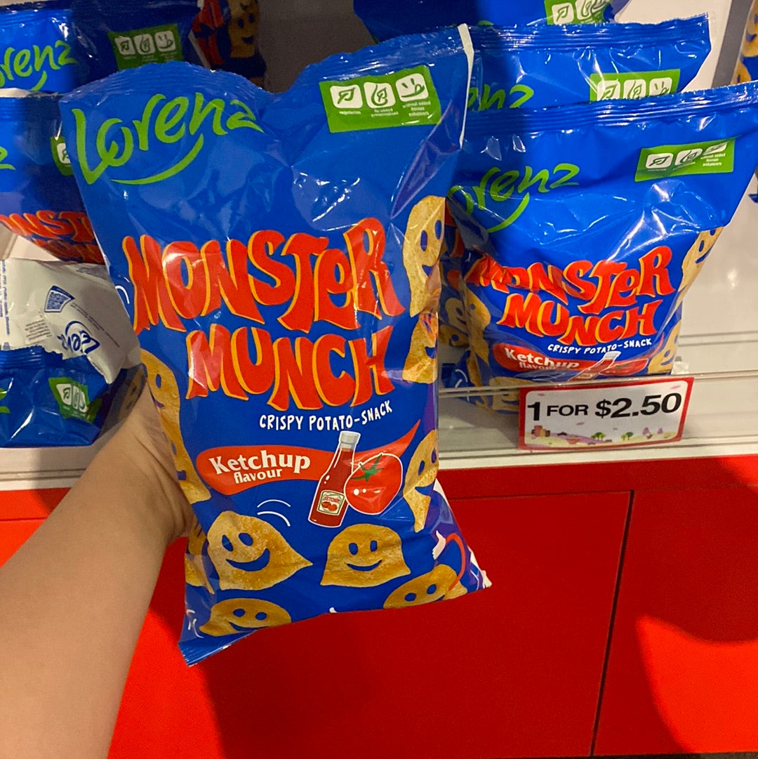 Lorenz Monster Munch Crispy Potato-Snack Ketchup 75g