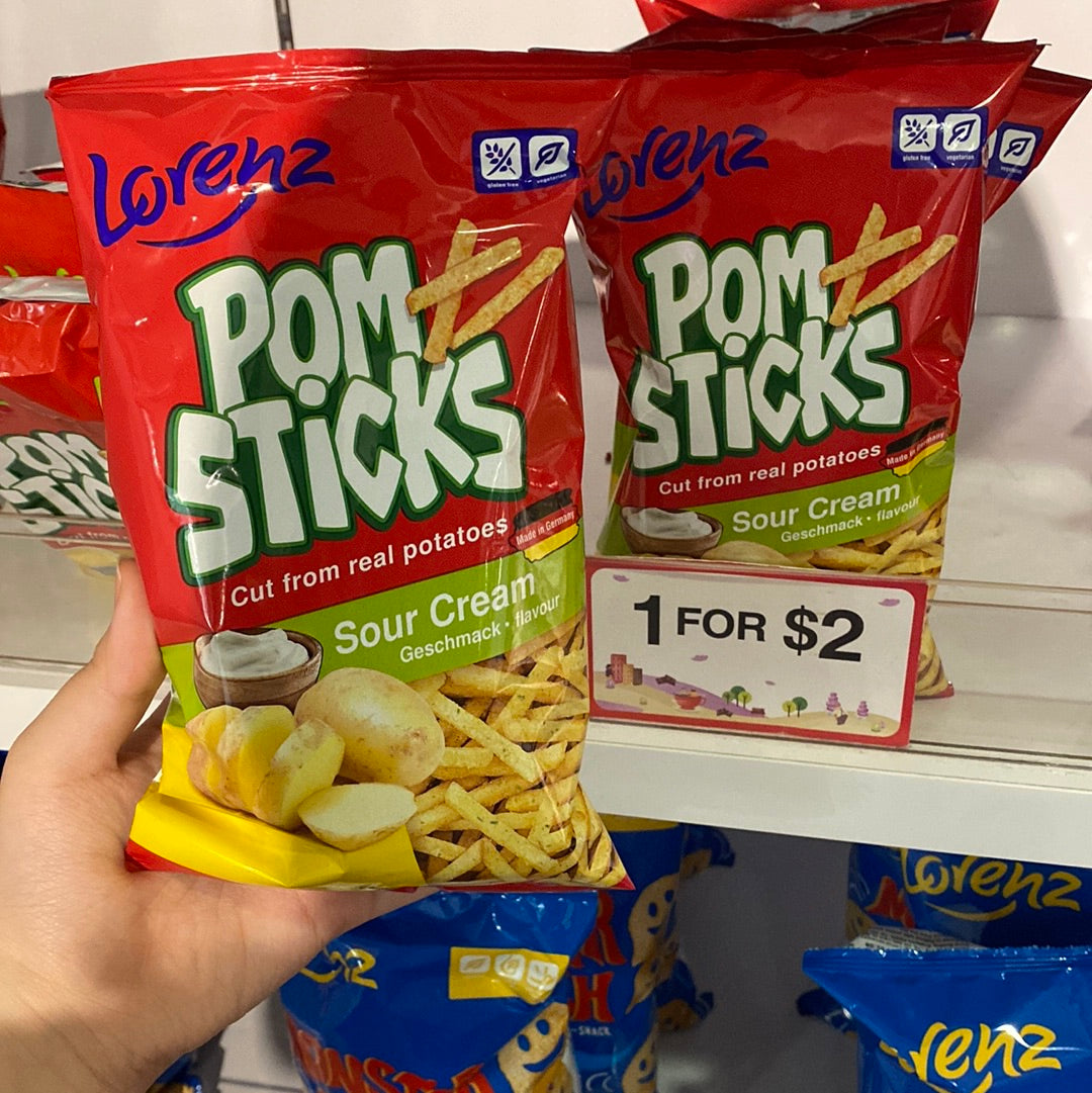 Lorenz Pom sticks Sour Cream 70g