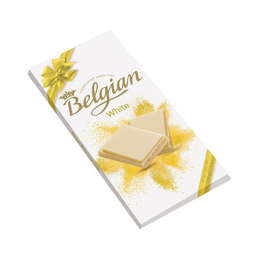 The Belgian White Chocolate Bar 100g