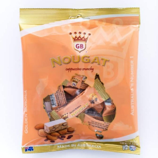 GB Nougat Cappuccino Crunchy Nougat