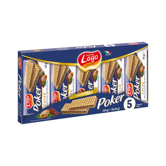 Lago Poker Cocoa Cream 225g (5x45g)