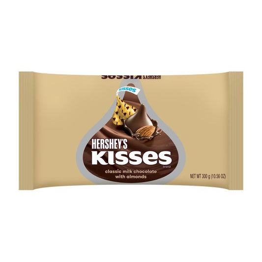 Hershey's Kisses Milk Chocolate With Almonds 205g